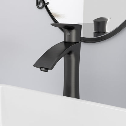 Lordear Single Hole Bathroom Faucet, Single Handle Bathroom Faucet, Bathroom Sink Faucet-Oil Rubbed Bronze  from Lordear