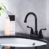 Bathroom Sink Faucet 2 Handle Modern Commercial Vessel Sink Faucet from Lordear