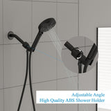 5 Inch Round Rainfall Handheld Shower Head 8-Setting Wall Mounted | 5 Inch Shower System, Bath, Bathroom, Handheld Shower, Mall Mounted, Multi Function Rain Shower Head, Rain, Rainfall Shower Head, Shower, Shower Faucets & Systems, Shower Head | Lordear