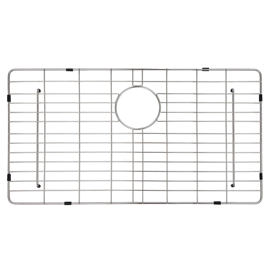 Kitchen Sink Bottom Grid Stainless Steel Protects Sink Bottom Block Out Noise | Kitchen Accessories | Lordear