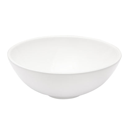 16in W x 16in D Washroom Sink Design Bathroom Vessel Sink Round Above Counter White Ceramic  from Lordear