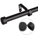 05 Adjustable Single Metal Curtain Rod Telescopic Rod With Accessories from Lordear