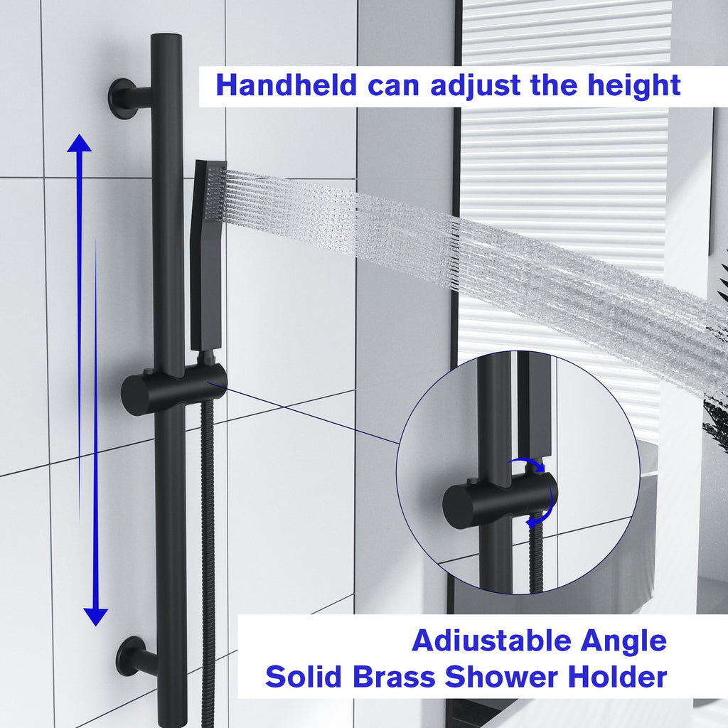 16 Inch Rainfall Square Shower System