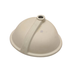 Lordear 19.5" x 16" Ceramic White Oval Undermount Bathroom Sink with Overflow  from Lordear