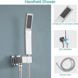 Lordear 10 Inch High Pressure Shower System with Ceiling Mounted Shower Faucet Set | Shower Faucets & System | Lordear