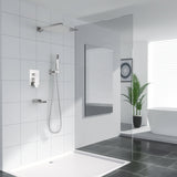 Lordear 10 inch Brushed Nickel Rain Shower Head System with Faucet | Shower Faucets & System | Lordear